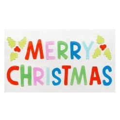 Flash Sale 😍 Merry 🔔 Christmas Gel Clings by Creatology™ 🔥