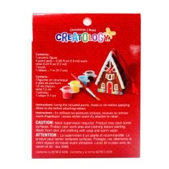 Budget 👍 House Color Your Own 3D Ceramic Ornament Kit by Creatology™ 😍 -Cheap Creatology Store 10703211 3