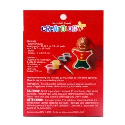 Deals 👏 Gingerbread Man Color Your Own 3D Ceramic Ornament Kit by Creatology™ 🔔 -Cheap Creatology Store 10703213 3