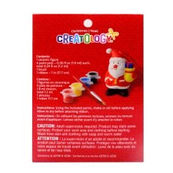 Best Pirce 🥰 Santa Color Your Own 3D Ceramic Ornament Kit by Creatology™ 🔥 -Cheap Creatology Store 10703217 3