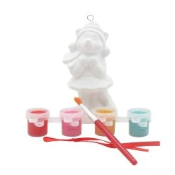 Coupon 🔔 Cheetah Color Your Own 3D Ceramic Ornament Kit by Creatology™ ✨