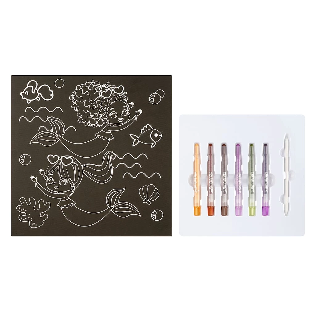 Best Pirce ⭐ Color Your Own Mermaid Oil Pastel Kit by Creatology™ 😉 4 Best Pirce ⭐ Color Your Own Mermaid Oil Pastel Kit by Creatology™ 😉 - Image 2