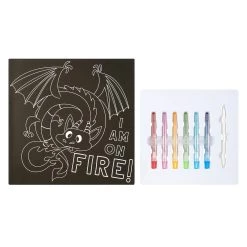 Best Pirce 😀 Color Your Own Dragon Oil Pastel Kit by Creatology™ 🎁 -Cheap Creatology Store 10703529 2