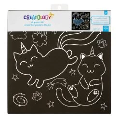 Promo 😍 Color Your Own Cat Oil Pastel Kit by Creatology™ 😍