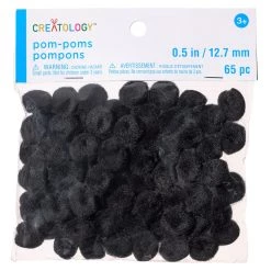Deals ⭐ 24 Packs: 65 ct. (1,560 total) 1/2" Pom Poms by Creatology™ 💯