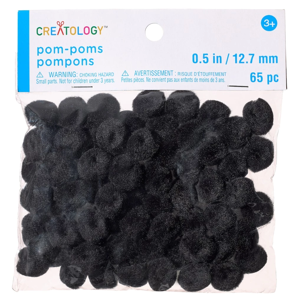 Deals ⭐ 24 Packs: 65 ct. (1,560 total) 1/2" Pom Poms by Creatology™ 💯 3 Deals ⭐ 24 Packs: 65 ct. (1,560 total) 1/2" Pom Poms by Creatology™ 💯