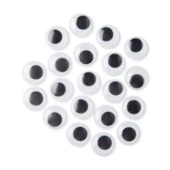 Wholesale 🤩 12 Packs: 56 ct. (672 total) 20mm Flat Back Wiggle Eyes Value Pack by Creatology™ 😉