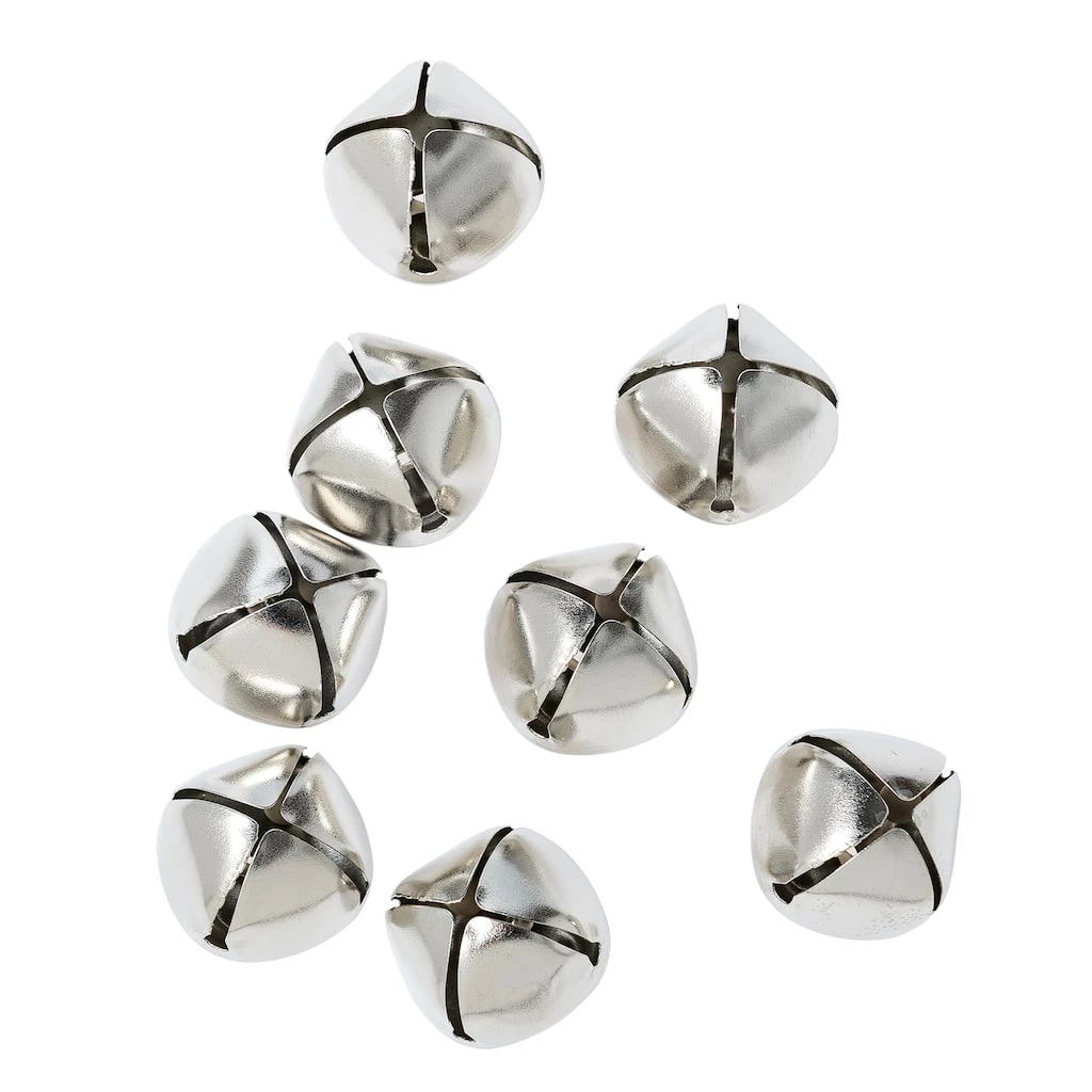 Discount โ๏ธ 12 Packs: 8 ct. (96 total) 30mm Silver Jingle Bells by Creatology™ ๐ 4 Discount โ๏ธ 12 Packs: 8 ct. (96 total) 30mm Silver Jingle Bells by Creatology™ ๐ - Image 2
