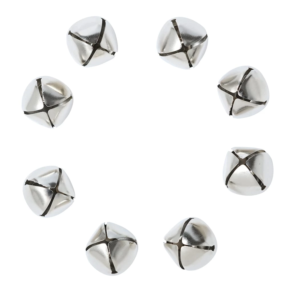 Discount โ๏ธ 12 Packs: 8 ct. (96 total) 30mm Silver Jingle Bells by Creatology™ ๐ 5 Discount โ๏ธ 12 Packs: 8 ct. (96 total) 30mm Silver Jingle Bells by Creatology™ ๐ - Image 3