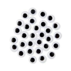 Brand new 🔥 12 Packs: 190 ct. (2,280 total) 10 mm Flat Back Wiggle Eyes by Creatology™ 🔔