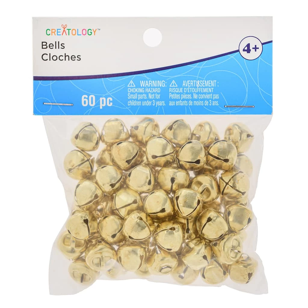 Best Sale 🥰 12 Packs: 60 ct. (720 total) 12mm Gold Jingle Bells by Creatology™ 🥰 6 Best Sale 🥰 12 Packs: 60 ct. (720 total) 12mm Gold Jingle Bells by Creatology™ 🥰 - Image 4