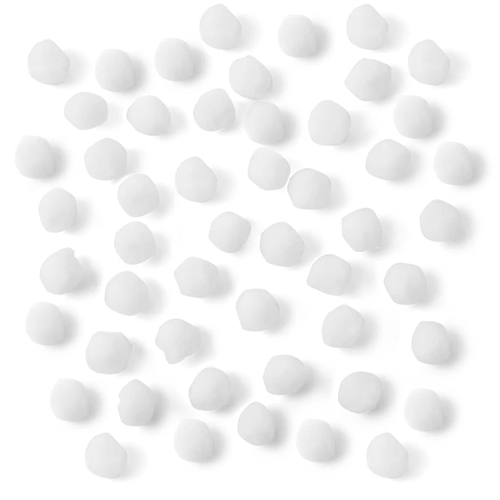 New 🎉 24 Packs: 80 ct. (1,920 total) 1/4" White Pom Poms by Creatology™ 🔔 3 New 🎉 24 Packs: 80 ct. (1,920 total) 1/4" White Pom Poms by Creatology™ 🔔