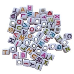 Brand new 🛒 12 Packs: 340 ct. (4,080 total) Multicolor Alphabet Beads by Creatology™, 5mm x 5mm 🧨 -Cheap Creatology Store MP104528 2