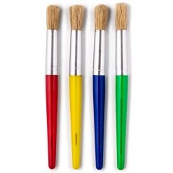 Cheapest 👏 12 Packs: 4 ct. (48 total) Jumbo Paint Brushes by Creatology® 🎁 -Cheap Creatology Store MP114305 21