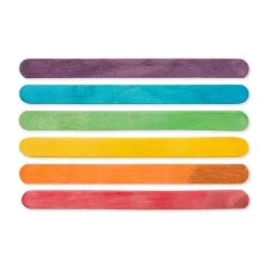 Discount 🥰 12 Packs: 450 ct. (5,400 total) 4.5" Multicolor Craft Sticks by Creatology™ 😀 -Cheap Creatology Store MP121635 21