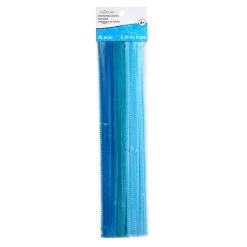 Best reviews of 😍 24 Packs: 25 ct. (600 total) Mixed Blue Chenille Pipe Cleaners by Creatology™ 😉 -Cheap Creatology Store MP159666 2