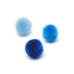Coupon 🛒 24 Packs: 100 ct. (2,400 total) 1/2" Mixed Blue Pom Poms by Creatology™ 🥰 -Cheap Creatology Store MP159747 3