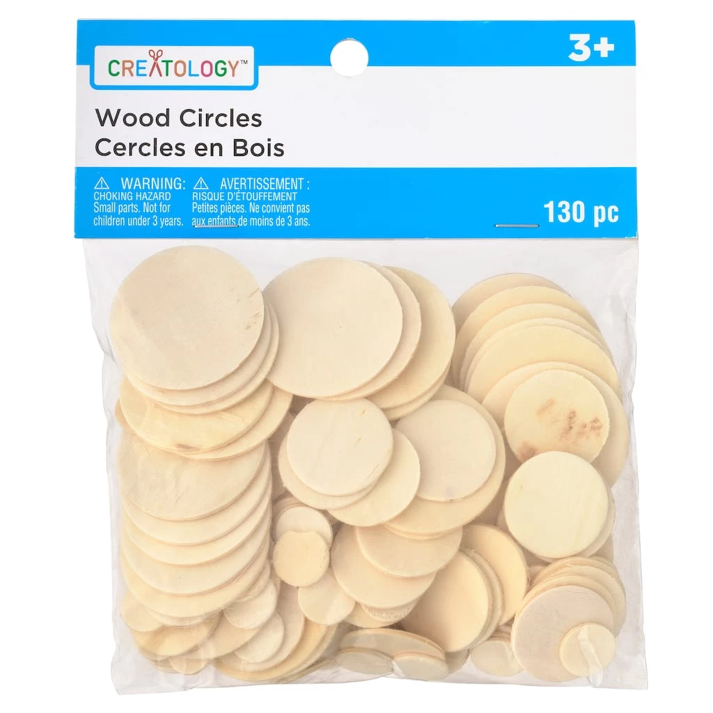 Hot Sale 🌟 12 Packs: 130 ct. (1,560 total) Wood Circles by Creatology™ 🔔 5 Hot Sale 🌟 12 Packs: 130 ct. (1,560 total) Wood Circles by Creatology™ 🔔 - Image 3