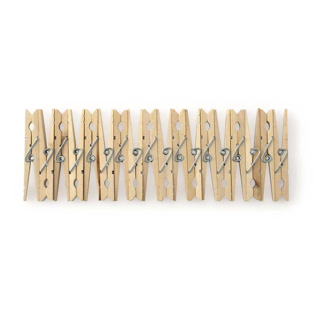 Hot Sale ✨ 12 Packs: 18 ct. (216 total) 3.5" Wood Clothespins by Creatology™ 😉 7 Hot Sale ✨ 12 Packs: 18 ct. (216 total) 3.5" Wood Clothespins by Creatology™ 😉 - Image 5