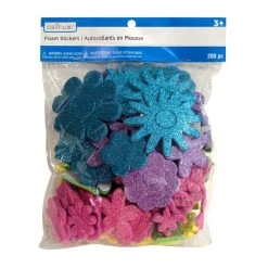 Flash Sale 🧨 12 Packs: 200 ct. (2,400 total) Flower Foam Stickers by Creatology™ 🧨 -Cheap Creatology Store MP248024 2
