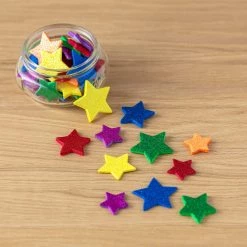 Coupon 🔥 12 Packs: 150 ct. (1,800 total) Glitter Star Foam Stickers by Creatology™ ⭐ -Cheap Creatology Store MP248027 23
