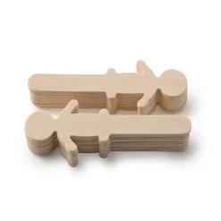 Promo 🥰 12 Packs: 24 ct. (288 total) Wood Stick People by Creatology™ 🔔 -Cheap Creatology Store MP289886 21