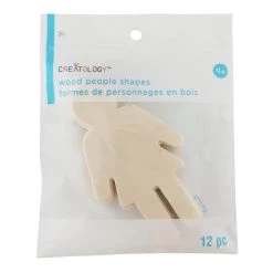 Cheap ✨ 12 Packs: 12 ct. (144 total) Wood People Shapes by Creatology™ ⌛ -Cheap Creatology Store MP289934 2