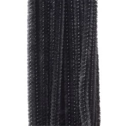 New ✔️ 12 Packs: 350 ct. (4,200 total) Black Chenille Pipe Cleaners by Creatology™ 😀 -Cheap Creatology Store MP314420 31