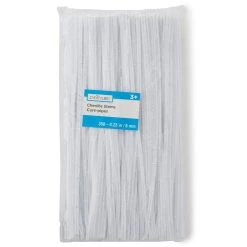 Best Sale ✔️ 12 Packs: 350 ct. (4,200 total) White Chenille Pipe Cleaners by Creatology™ ⌛ -Cheap Creatology Store MP314421 20