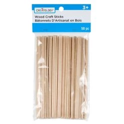 Deals 💯 12 Packs: 50 ct. (600 total) 5.5" Wood Craft Sticks by Creatology™ 😍 -Cheap Creatology Store MP334884 1