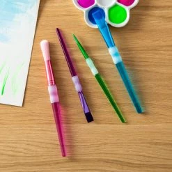 Budget 👍 12 Packs: 4 ct. (48 total) Easy-Grip Paintbrushes By Creatology® 😉 -Cheap Creatology Store MP347501 21