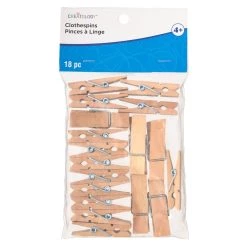 Best deal 🔔 12 Packs: 18 ct. (216 total) 2" Wood Clothespins by Creatology™ 😍 -Cheap Creatology Store MP367496 30