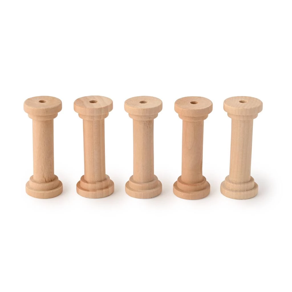 Best Sale π€© 12 Packs: 5 ct. (60 total) Wooden Spools by Creatology™ π 4 Best Sale π€© 12 Packs: 5 ct. (60 total) Wooden Spools by Creatology™ π - Image 2