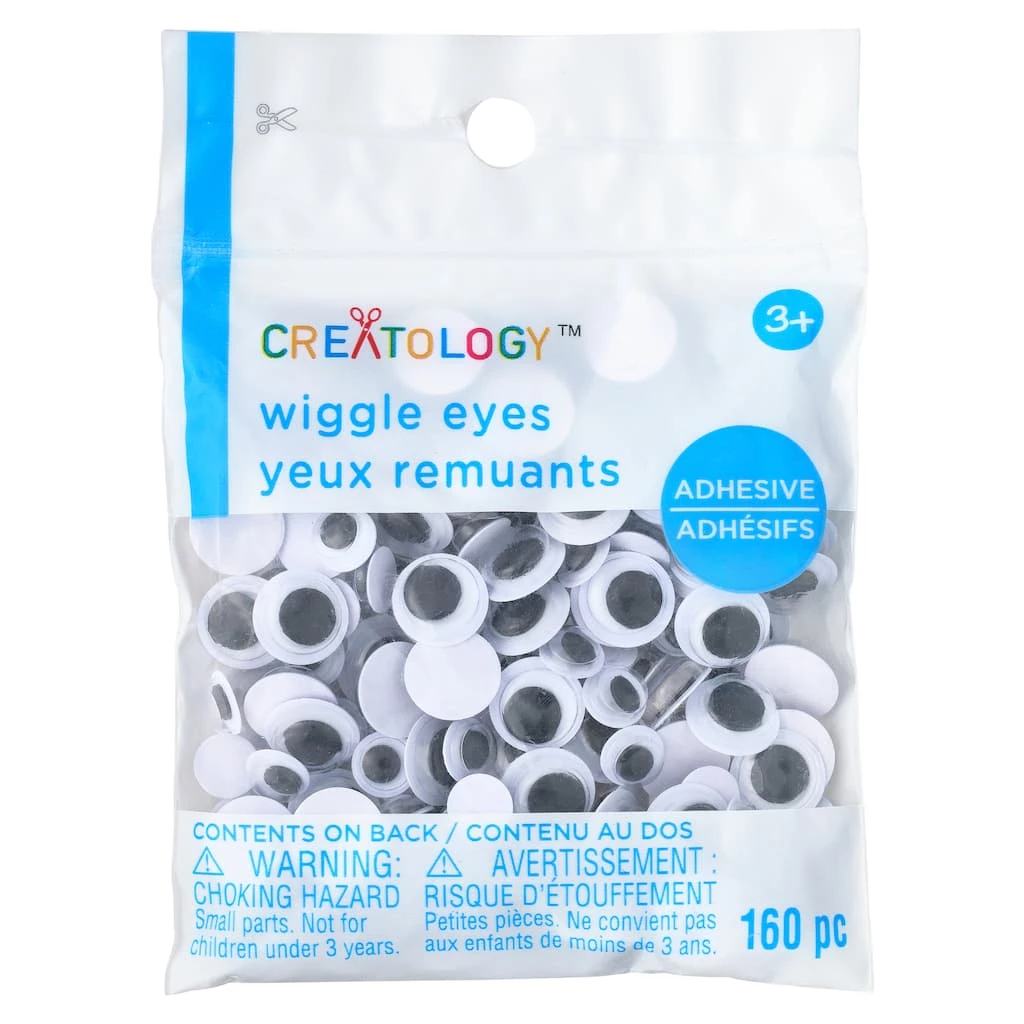 Discount 😀 12 Packs: 160 ct. (1,920 total) Assorted Adhesive Wiggle Eyes by Creatology™ ✨ 5 Discount 😀 12 Packs: 160 ct. (1,920 total) Assorted Adhesive Wiggle Eyes by Creatology™ ✨ - Image 3