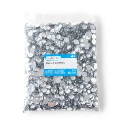 Cheapest 🎉 12 Pack: 1lb. Round Clear Gems by Creatology™ 🎉