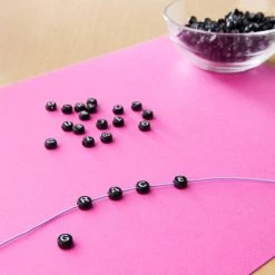 Cheapest 🥰 12 Packs: 340 ct. (4,080 total) Black Circular Alphabet Beads by Creatology™, 7.5mm 🥰 -Cheap Creatology Store MP488019 20