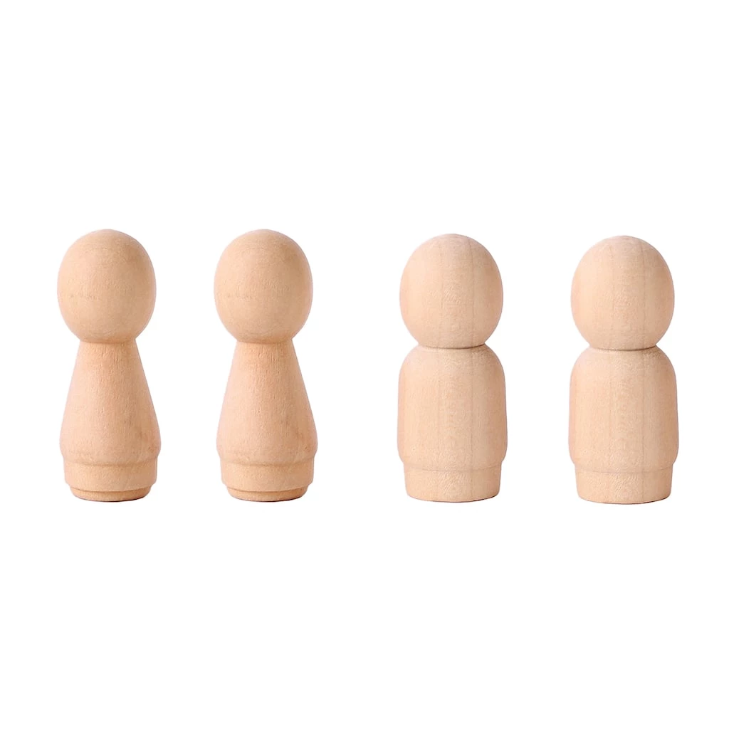 Cheap 🎁 12 Packs: 4 ct. (48 total) 1.5" Peg People by Creatology™ 🥰 4 Cheap 🎁 12 Packs: 4 ct. (48 total) 1.5" Peg People by Creatology™ 🥰 - Image 2