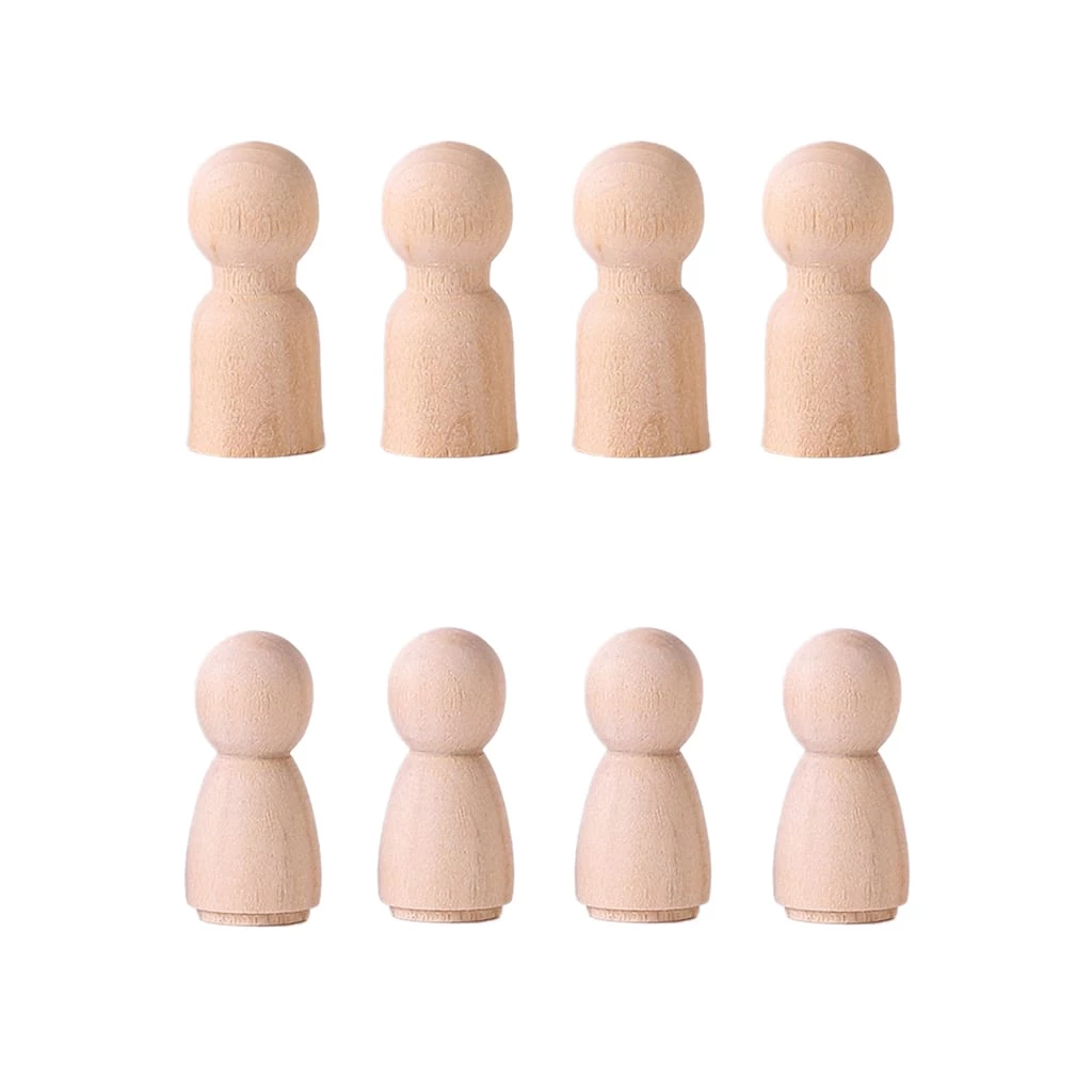 Hot Sale ⌛ 12 Packs: 8 ct. (96 total) 1" Wooden Peg People by Creatology™ 🎁 4 Hot Sale ⌛ 12 Packs: 8 ct. (96 total) 1" Wooden Peg People by Creatology™ 🎁 - Image 2