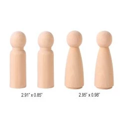 Cheapest 👍 12 Packs: 4 ct. (48 total) Mixed Peg People by Creatology™ 😉 -Cheap Creatology Store MP488599 3