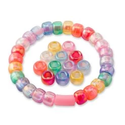 Best deal ⌛ 12 Packs: 580 ct. (6,960 total) Multicolor Pony Beads by Creatology™, 6mm x 9mm 🥰 -Cheap Creatology Store MP647203 21