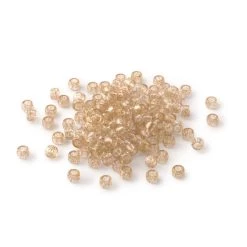 Best Sale 👏 12 Packs: 580 ct. (6,960 total) Gold Glitter Pony Beads by Creatology™, 6mm x 9mm ✔️ -Cheap Creatology Store MP647297 20