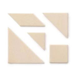 Best Pirce 🌟 12 Packs: 130 ct. (1,560 total) Tangram Wood Shapes by Creatology™ 🔥 -Cheap Creatology Store MP661934 20