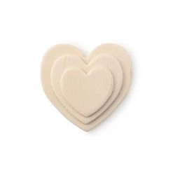 Deals ❤️ 12 Packs: 130 ct. (1,560 total) Heart Wood Shapes by Creatology™ ✨ -Cheap Creatology Store MP661940 21