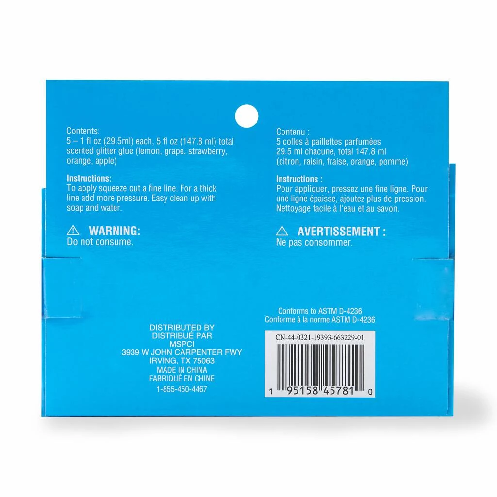 Discount 🌟 6 Packs: 5 ct. (30 total) Scented Glitter Glue Bottles by Creatology™ 🌟 7 Discount 🌟 6 Packs: 5 ct. (30 total) Scented Glitter Glue Bottles by Creatology™ 🌟 - Image 5