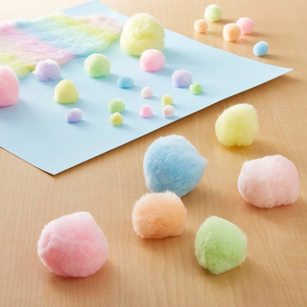 Cheapest 🎁 12 Packs: 20 ct. (240 total) 2" Pastel Pom Poms by Creatology™ ⌛ 4 Cheapest 🎁 12 Packs: 20 ct. (240 total) 2" Pastel Pom Poms by Creatology™ ⌛ - Image 2