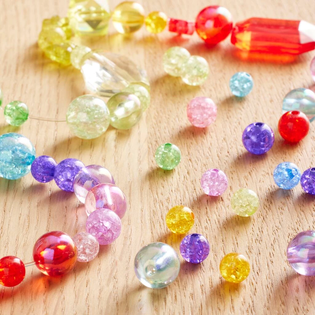 Deals 🔥 12 Pack: 1/2lb. Crackle Mix Round Beads by Creatology™ 🥰 4 Deals 🔥 12 Pack: 1/2lb. Crackle Mix Round Beads by Creatology™ 🥰 - Image 2