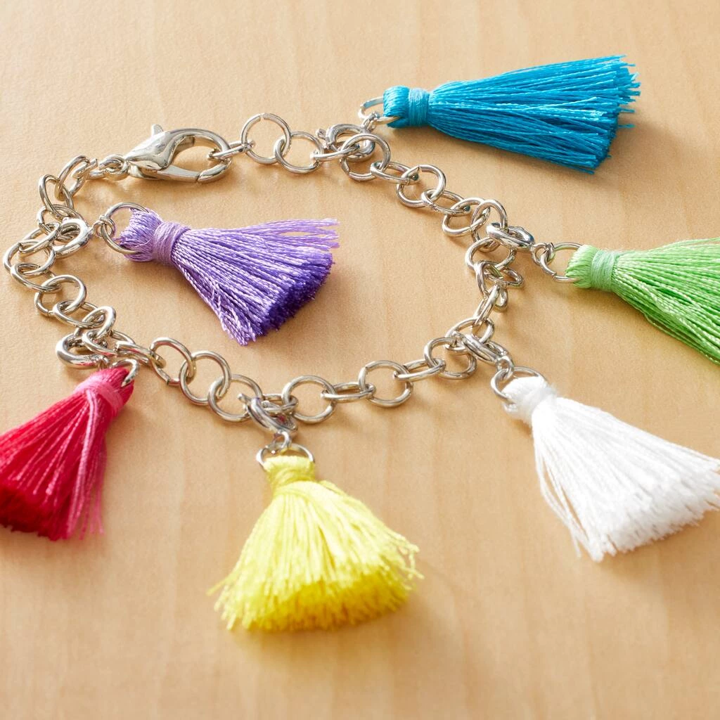 Deals ❤️ 12 Packs: 6 ct. (72 total) Bright Tassel Charms by Creatology™ 👍 4 Deals ❤️ 12 Packs: 6 ct. (72 total) Bright Tassel Charms by Creatology™ 👍 - Image 2